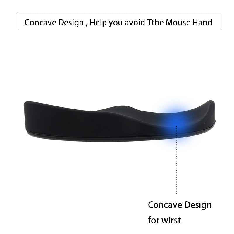 Ergonovia Silicone Gel Ergonomic Wrist Rest Mouse Pad