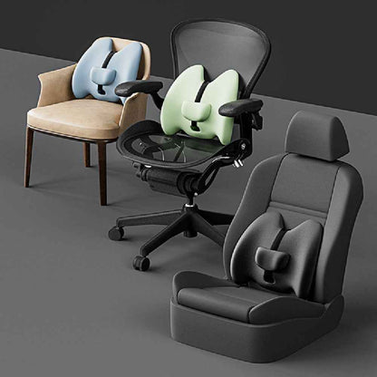 Ergonovia Car Seat Lumbar Support & Headrest Cushion