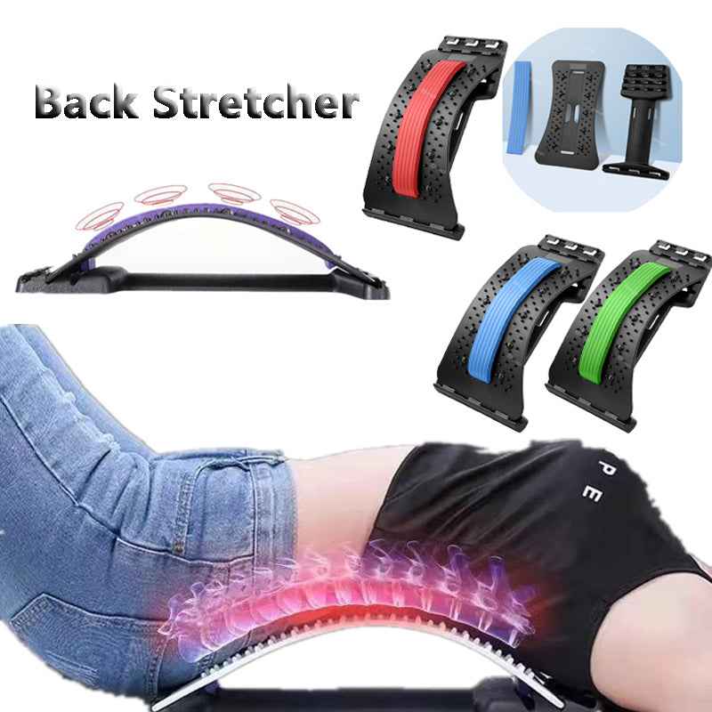Ergonovia Adjustable Back Stretcher & Lumbar Spine Massager