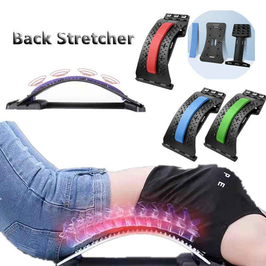Ergonovia Adjustable Back Stretcher & Lumbar Spine Massager