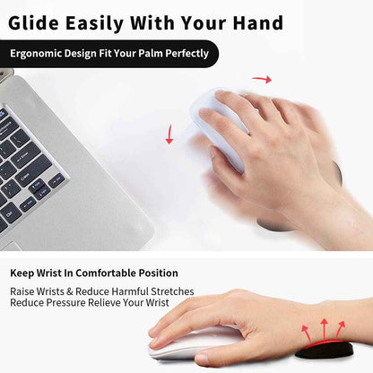 Ergonovia Silicone Gel Ergonomic Wrist Rest Mouse Pad