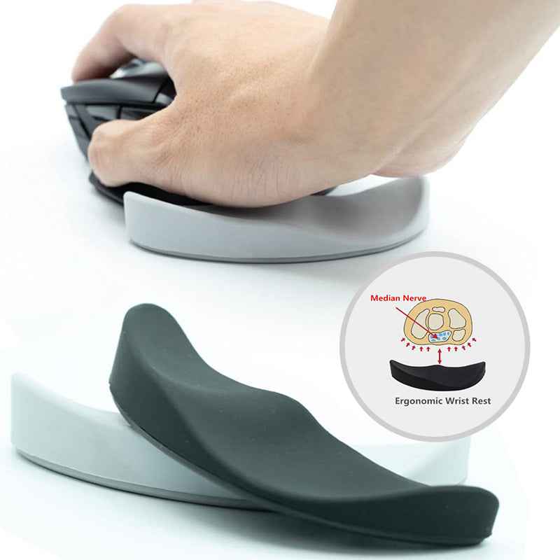 Ergonovia Silicone Gel Ergonomic Wrist Rest Mouse Pad