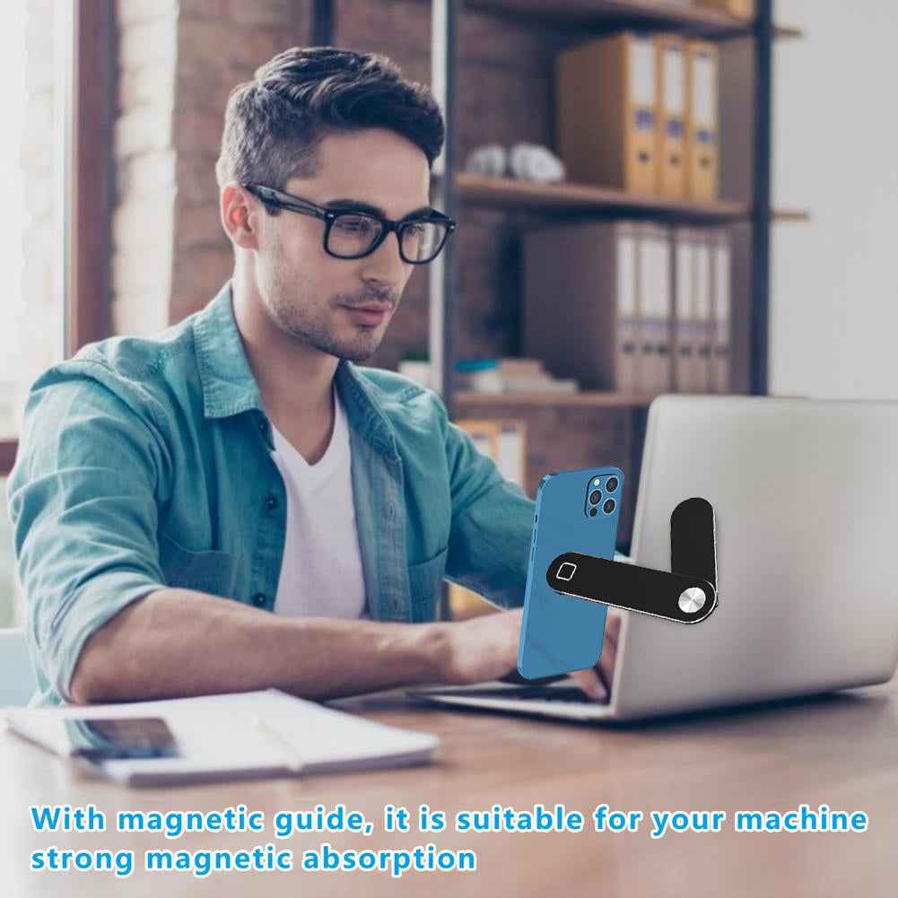 Ergonovia Magnetic Laptop Side Mount Phone & Tablet Holder