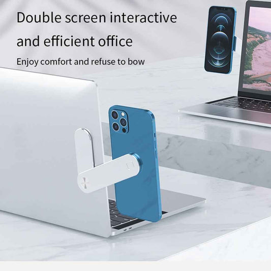Ergonovia Magnetic Laptop Side Mount Phone & Tablet Holder