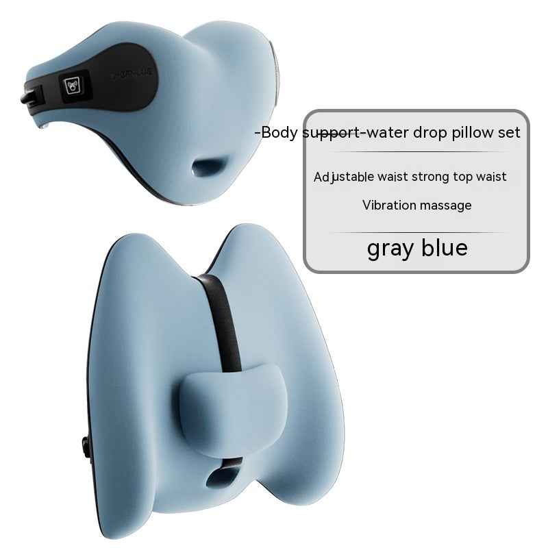 Ergonovia Car Seat Lumbar Support & Headrest Cushion