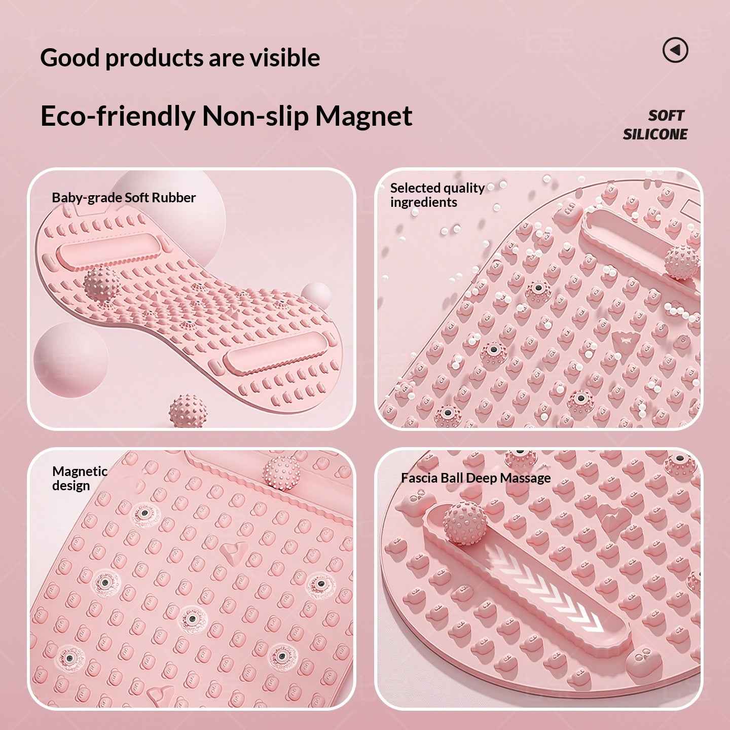 Ergonovia Acupressure Mat for Full Body Relaxation & Pain Relief