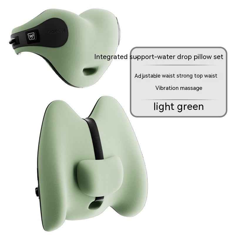 Ergonovia Car Seat Lumbar Support & Headrest Cushion