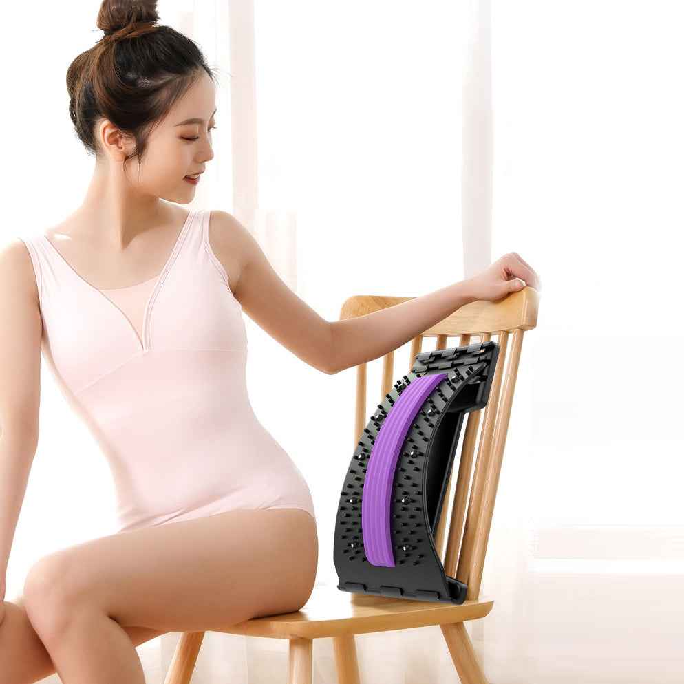 Ergonovia Adjustable Back Stretcher & Lumbar Spine Massager