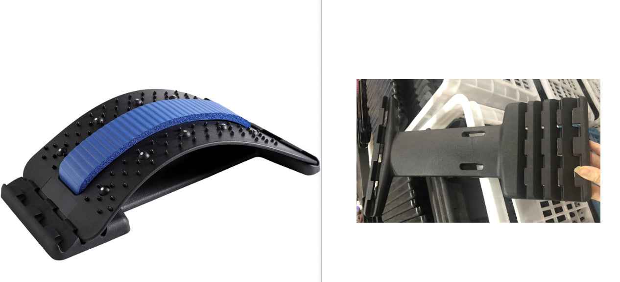 Ergonovia Adjustable Back Stretcher & Lumbar Spine Massager