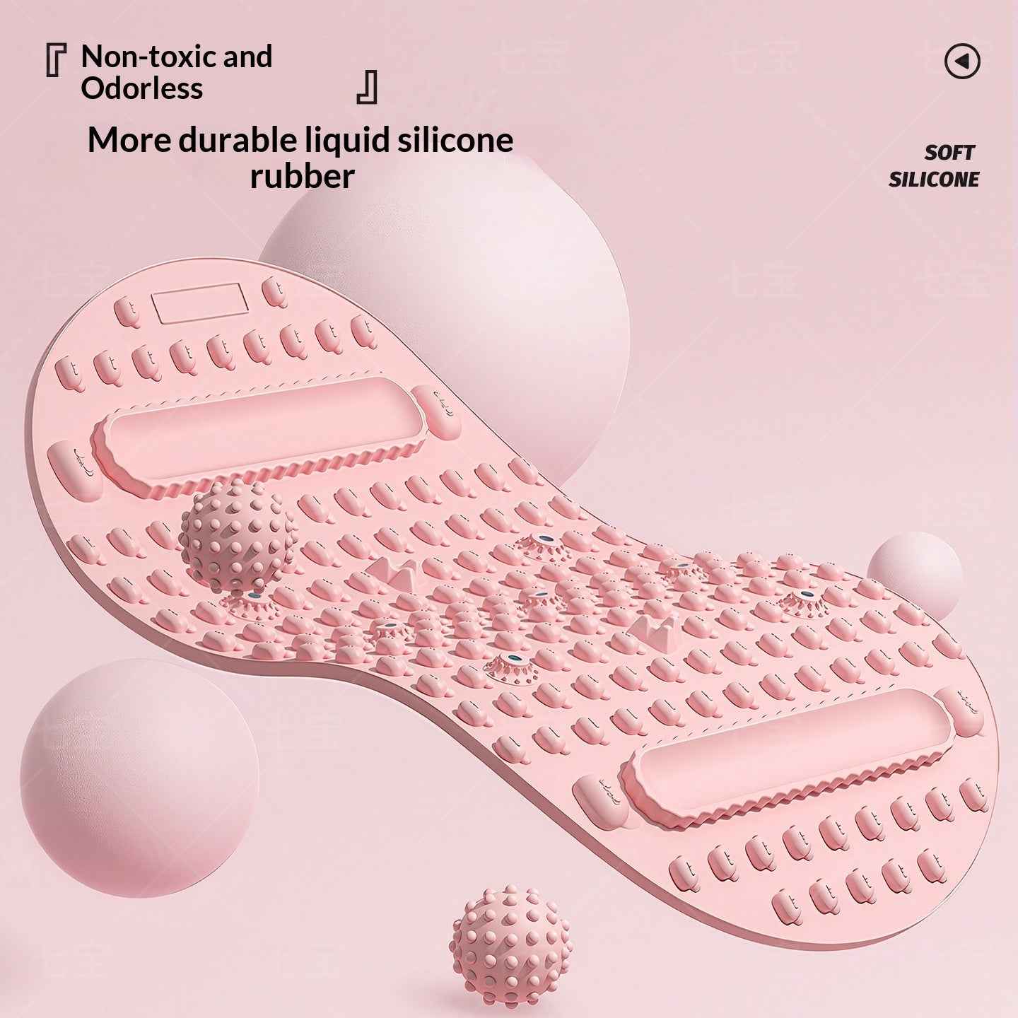 Ergonovia Acupressure Mat for Full Body Relaxation & Pain Relief