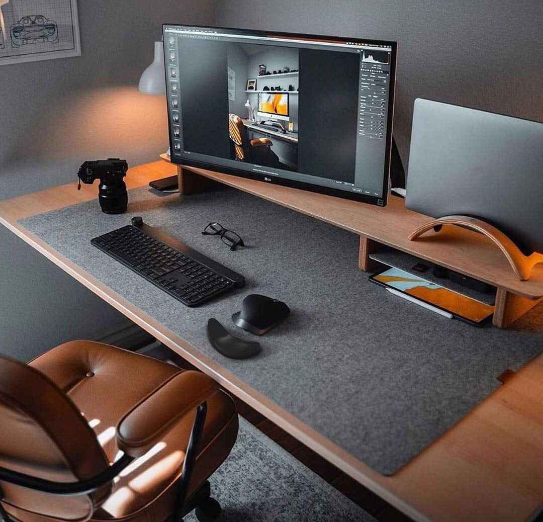 Ergonovia Silicone Gel Ergonomic Wrist Rest Mouse Pad